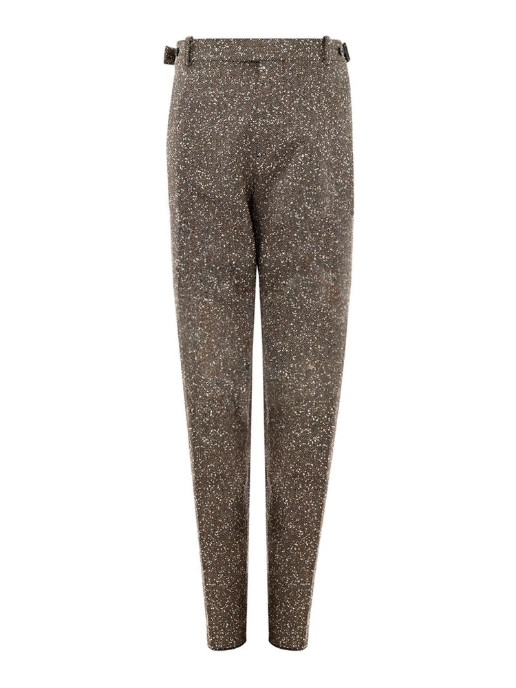 Multicolor Viscose Casual Pants