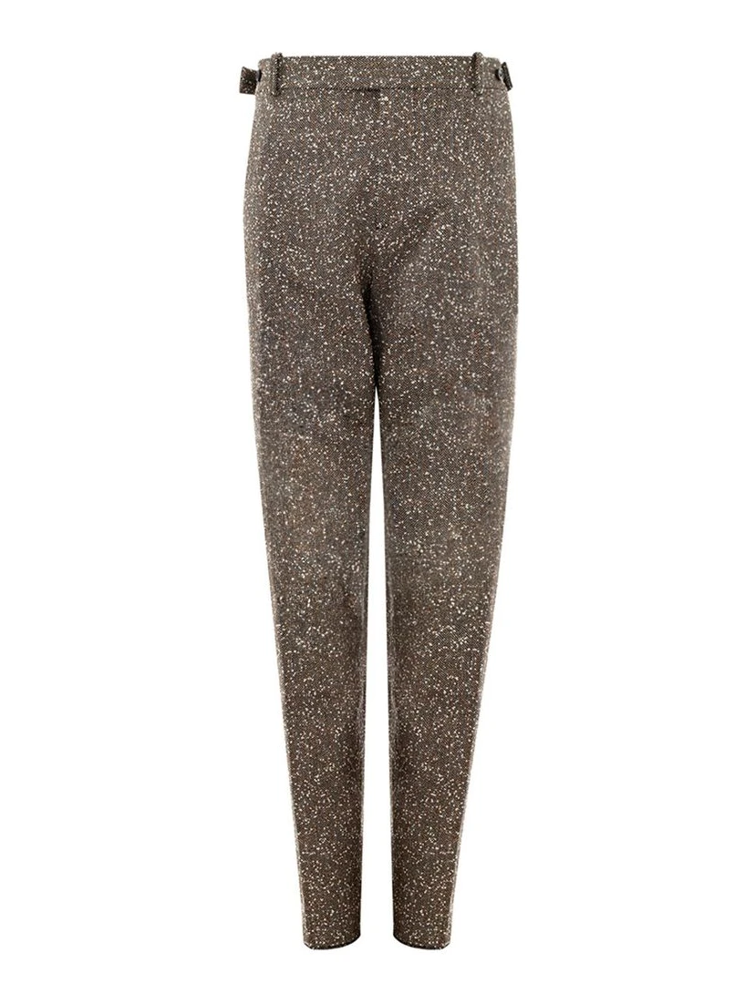 Multicolor Viscose Casual Pants