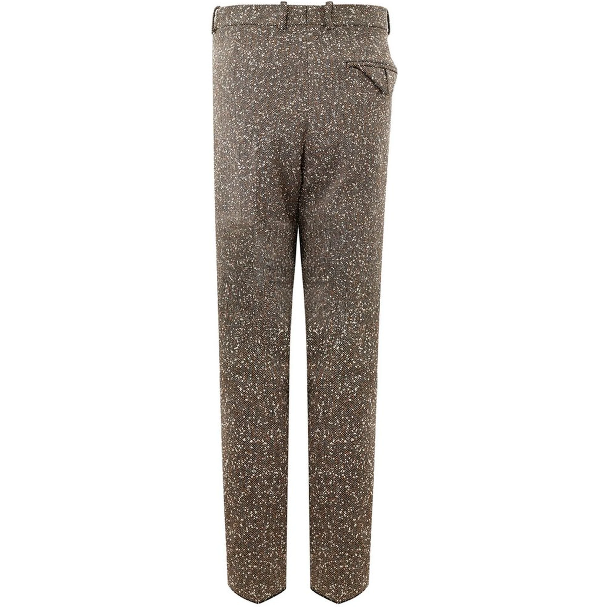 Multicolor Viscose Casual Pants