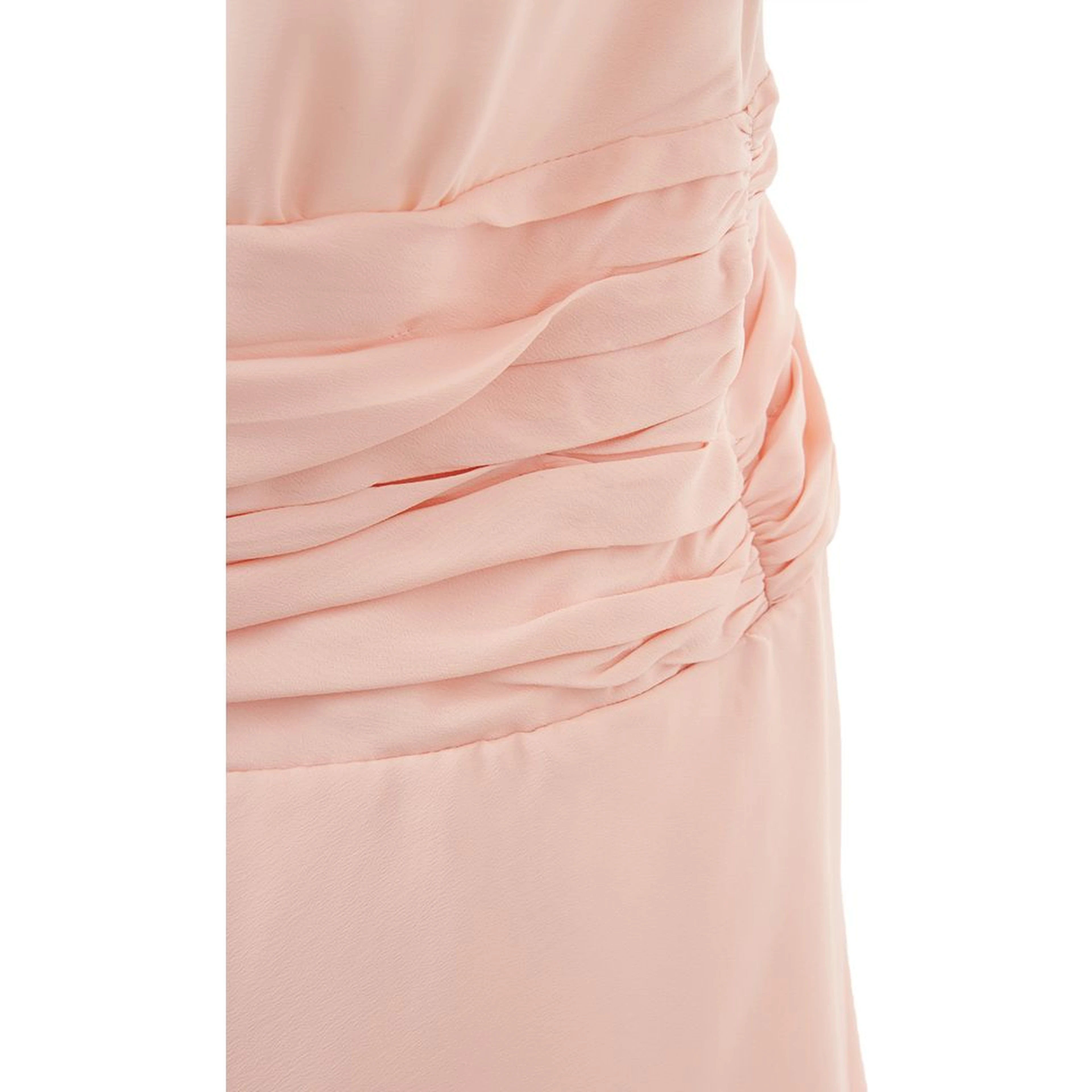Pink Acetate Casual Dress