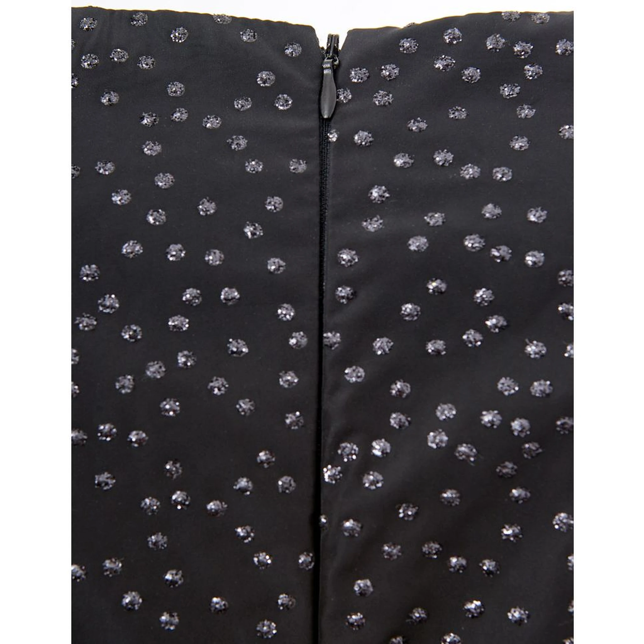 Black Polyethylene Casual Dress