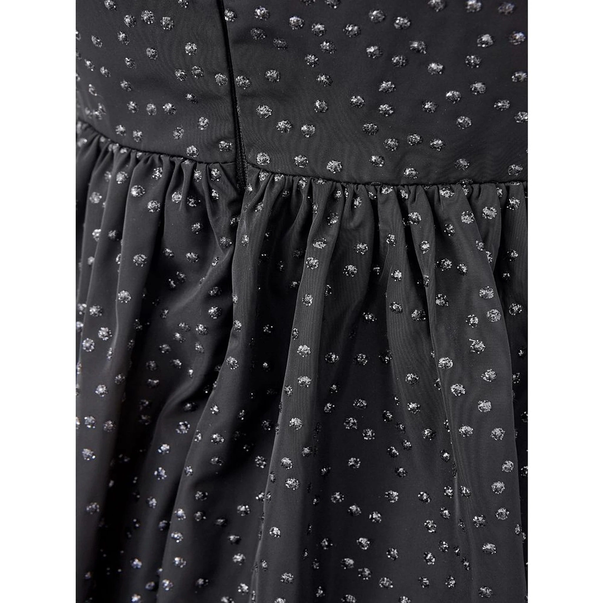 Black Polyethylene Casual Dress