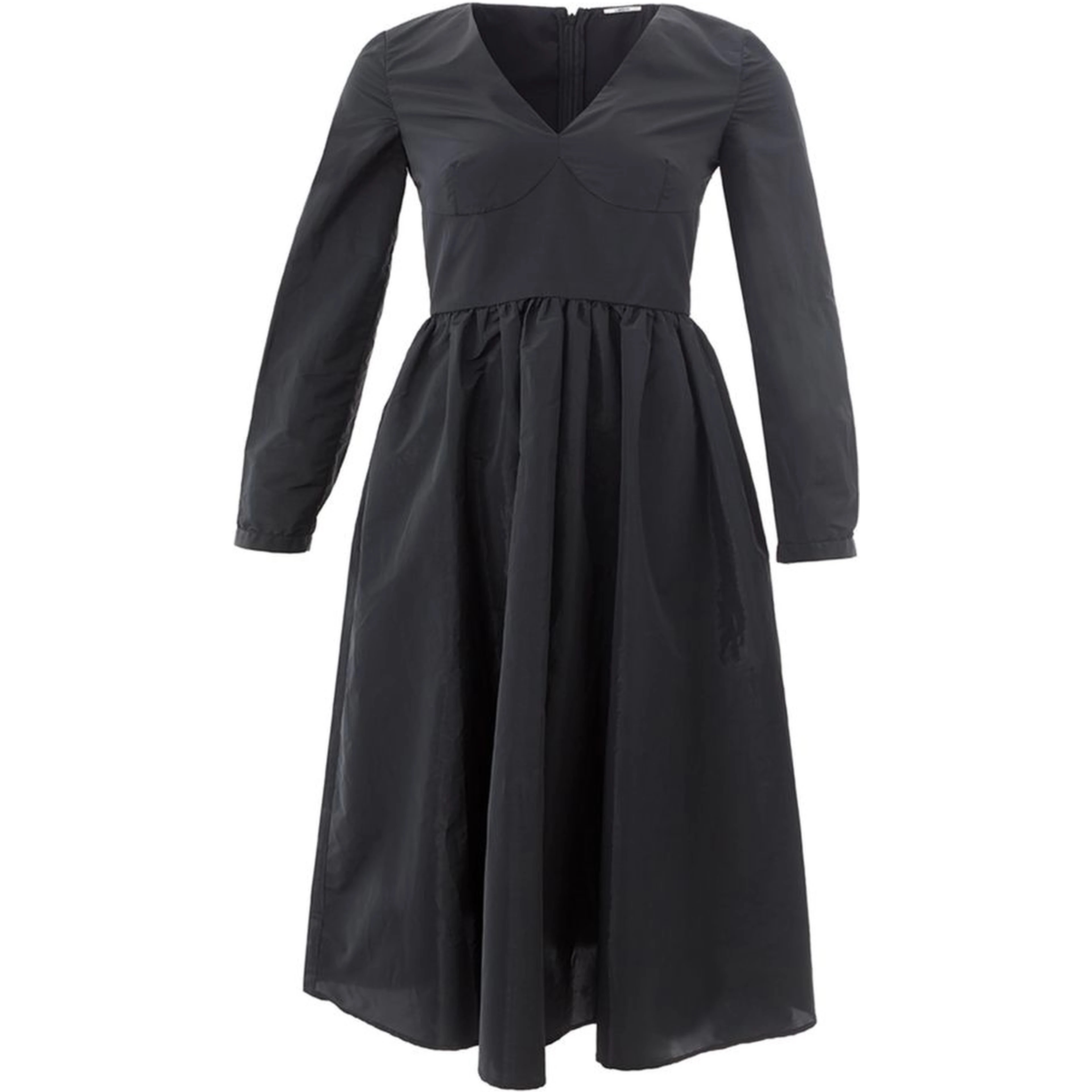 Black Polyester Cocktail Dress