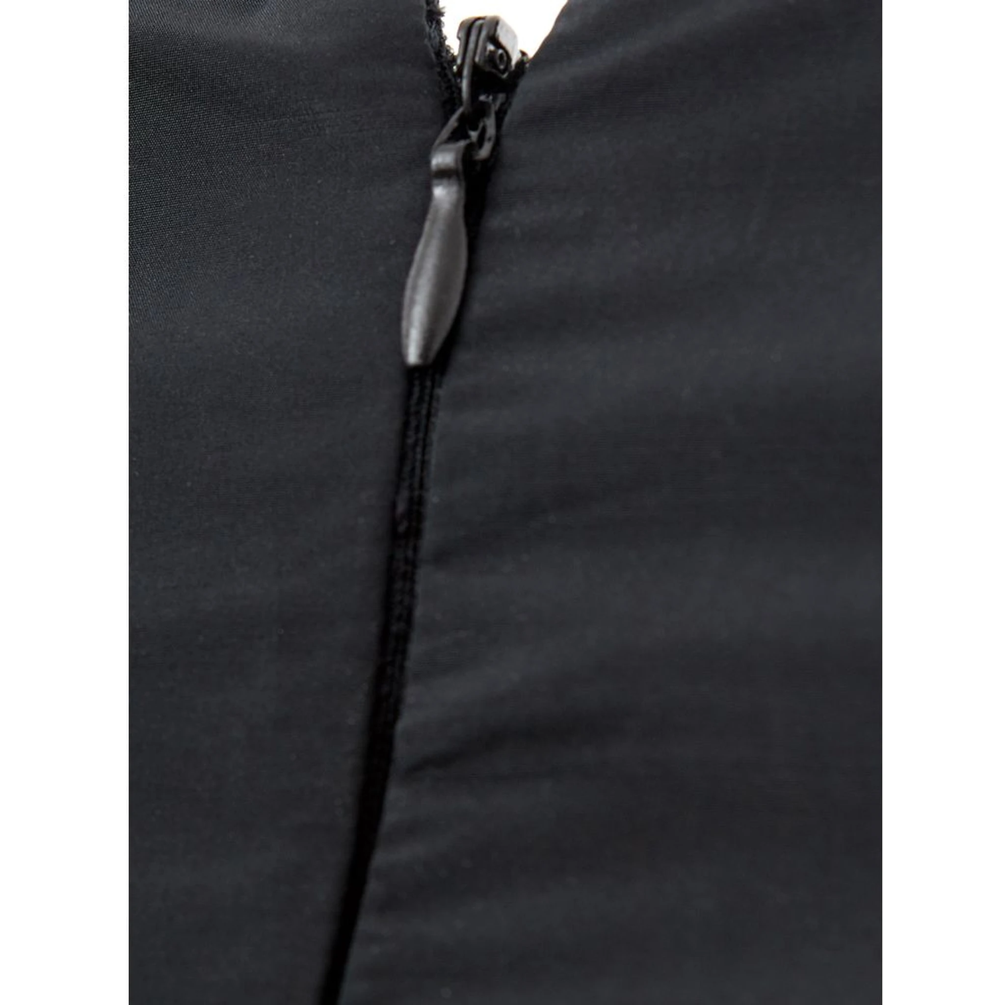 Black Polyester Cocktail Dress