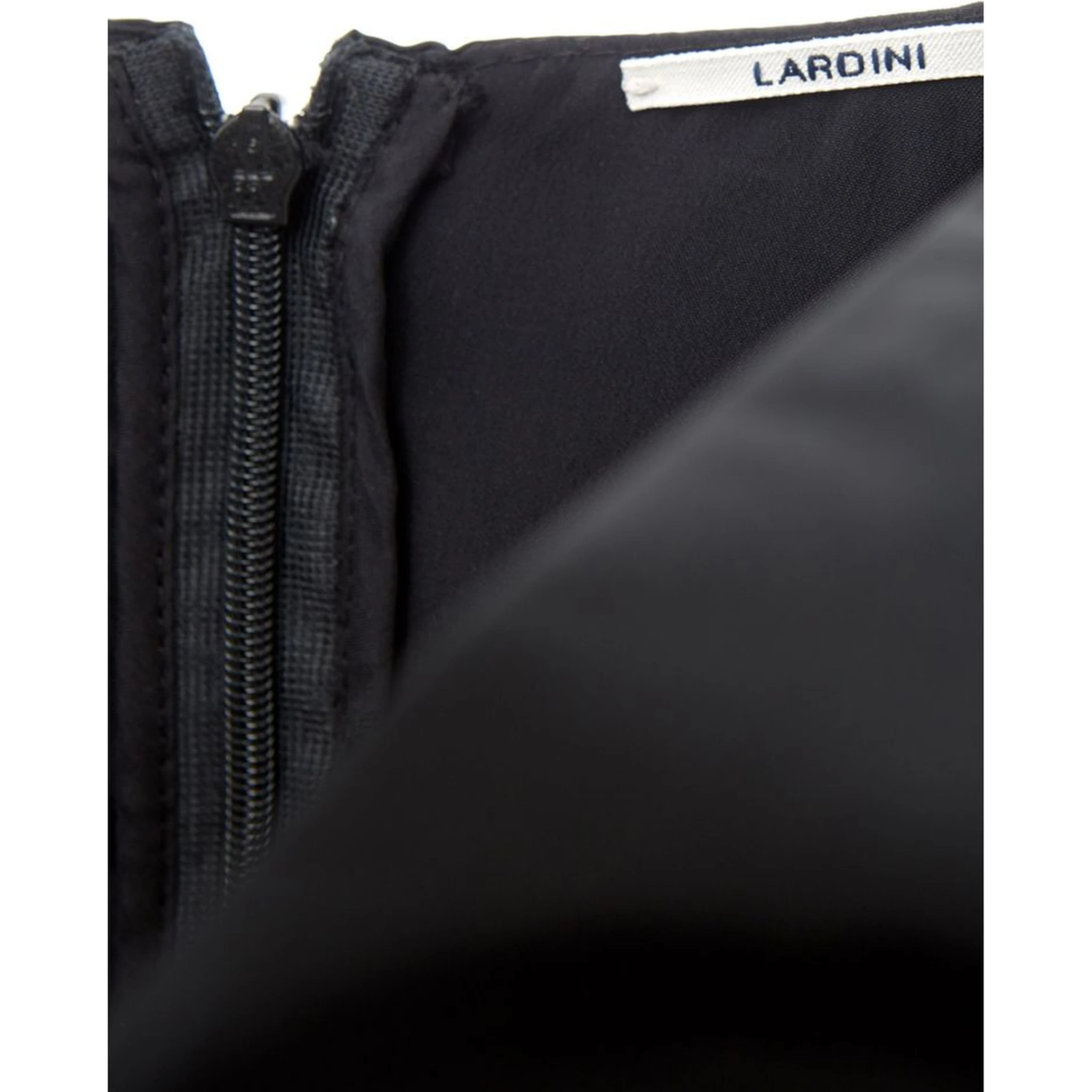 Black Polyester Cocktail Dress