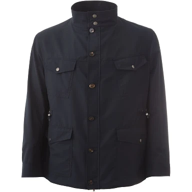 Blue Wool Coat