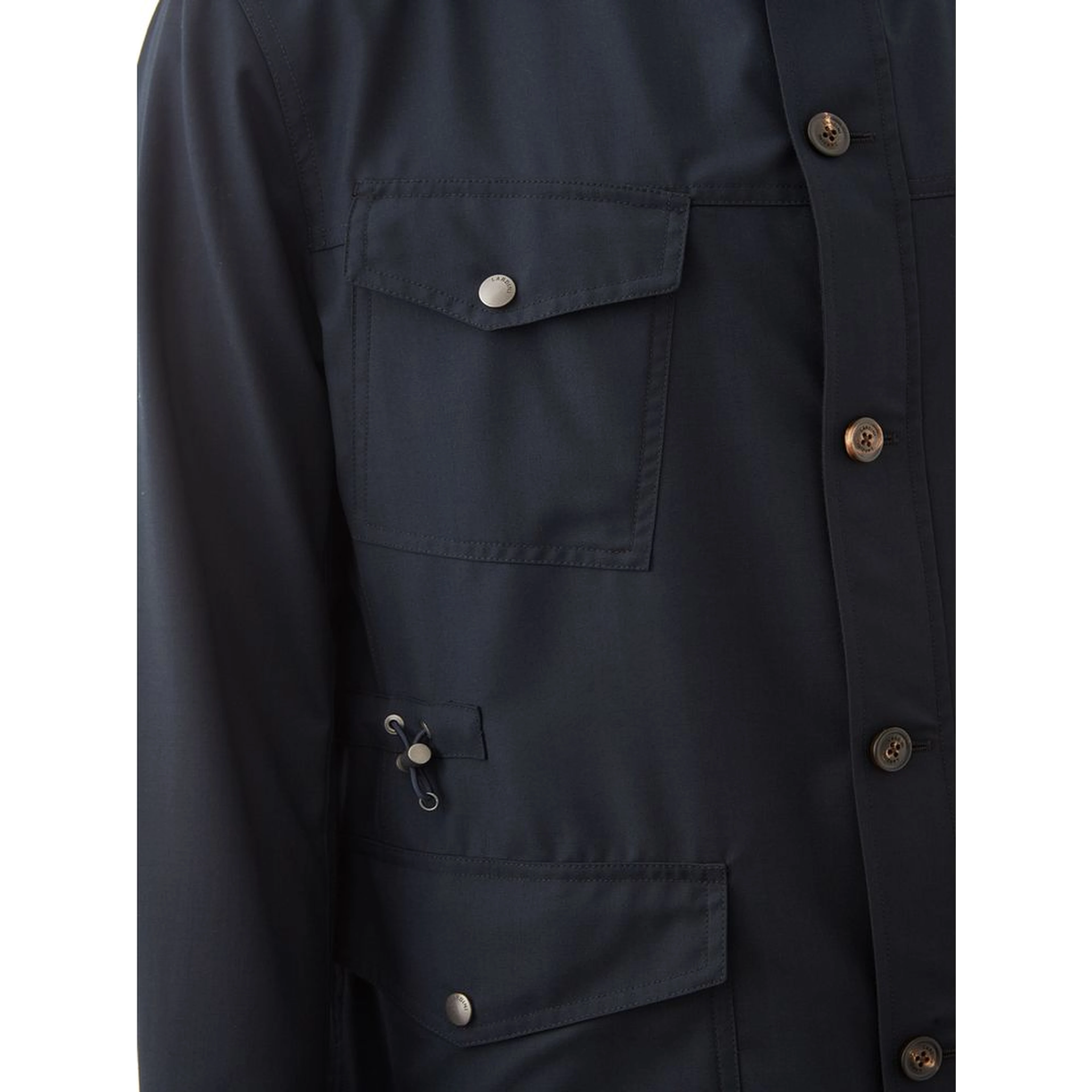 Blue Wool Coat