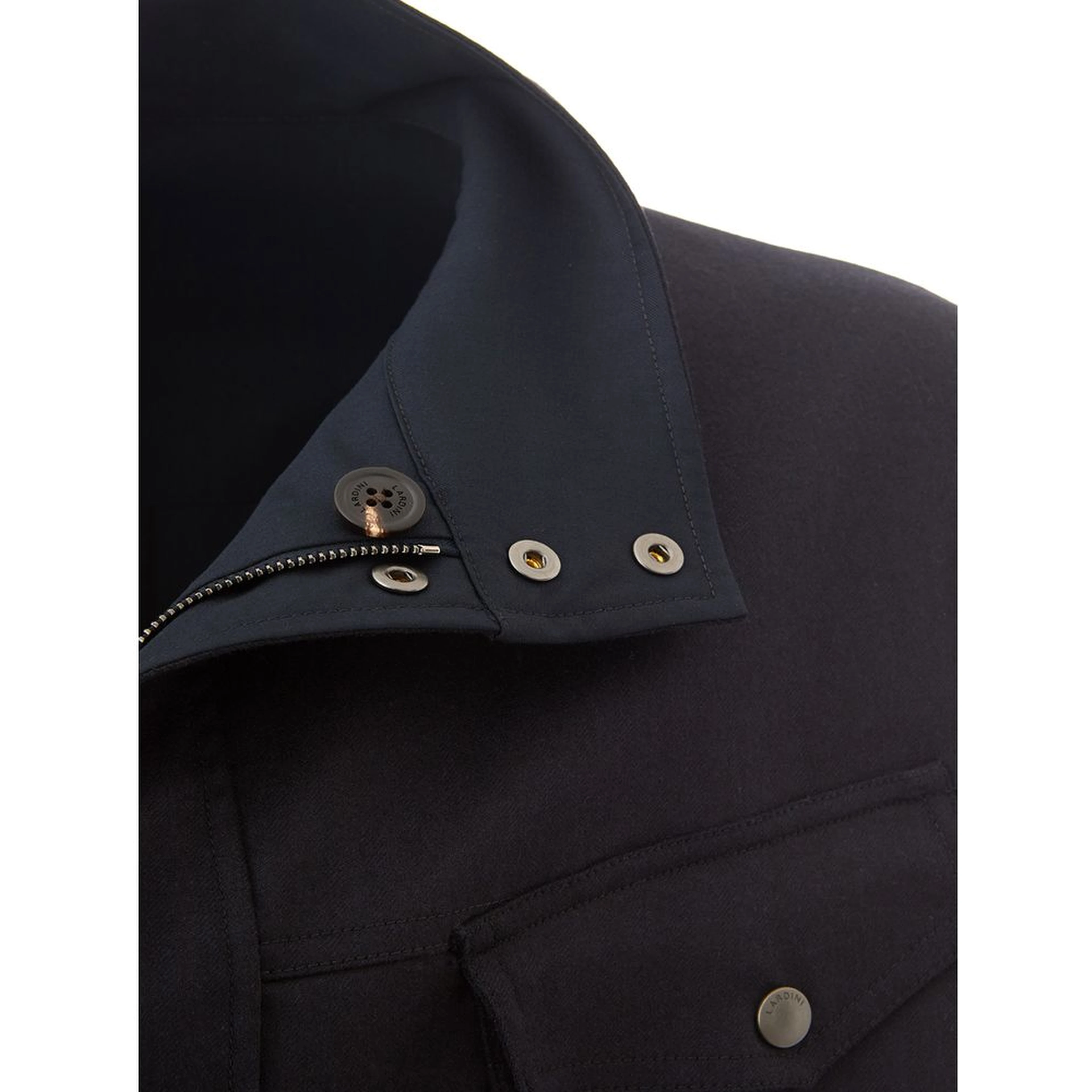 Blue Wool Coat