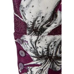 Purple Viscose Casual Dress