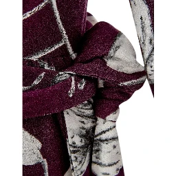 Purple Viscose Casual Dress