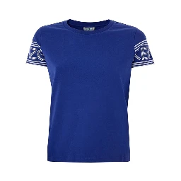 Blue Cotton T-Shirt