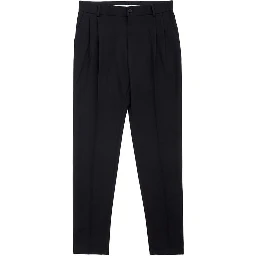 Black Polyester Dress Pants