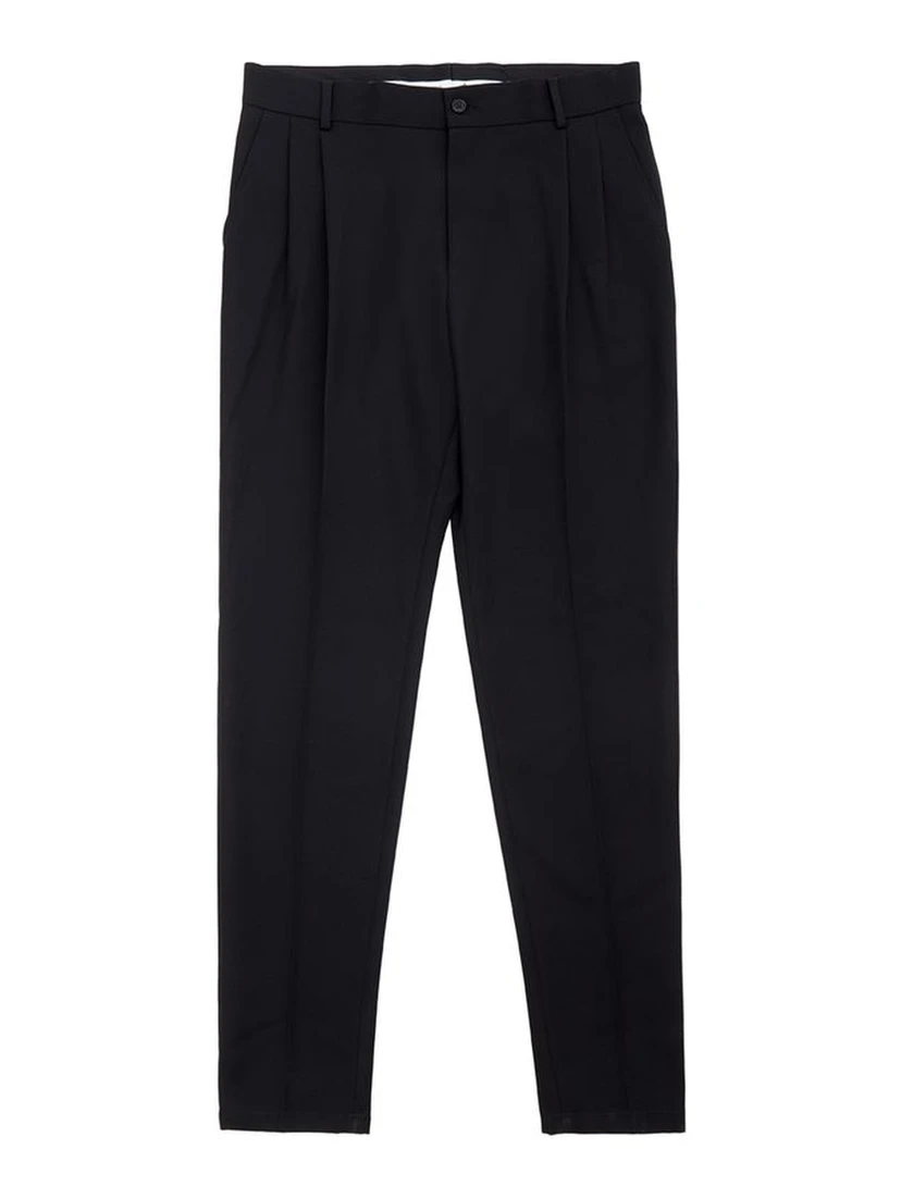 Black Polyester Dress Pants