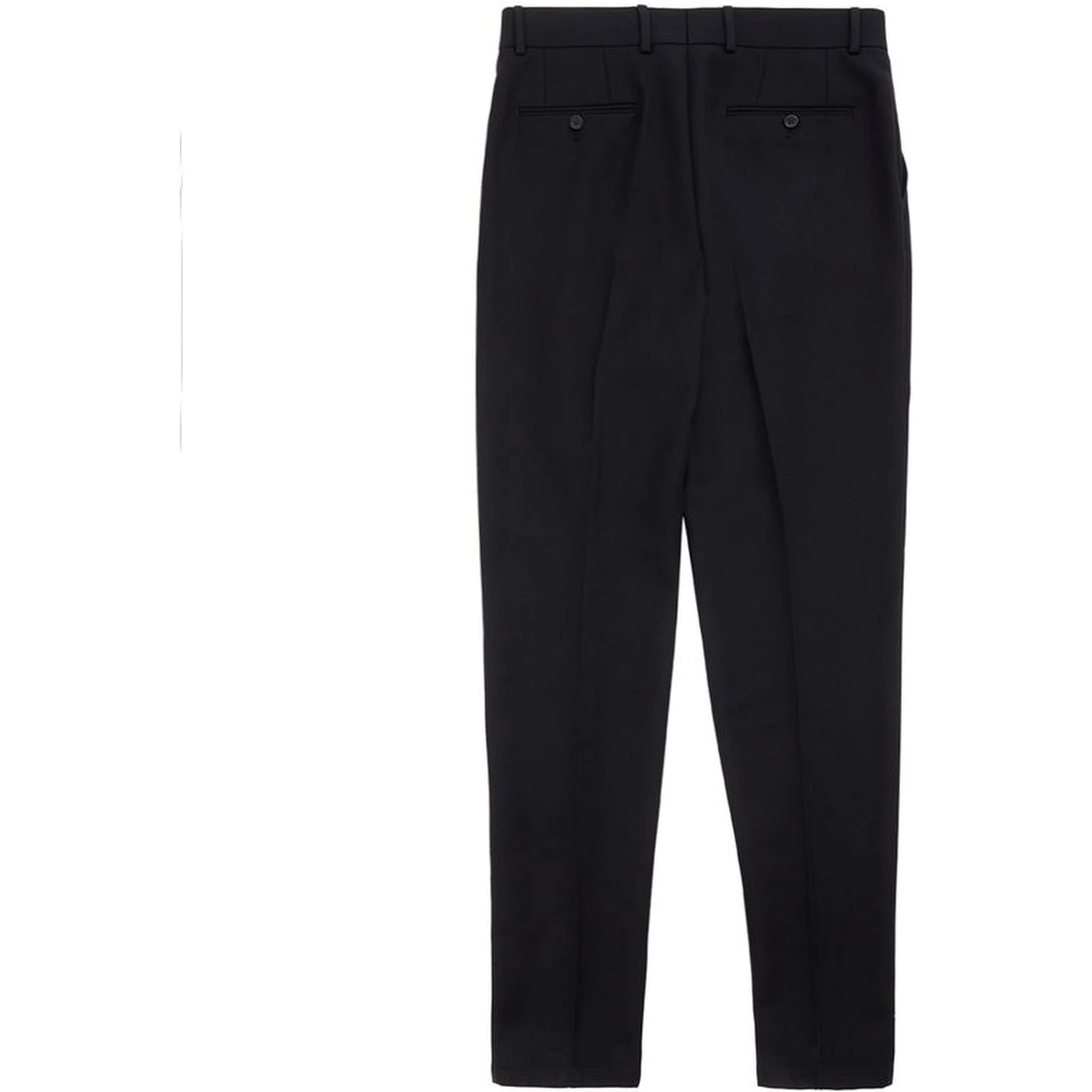 Black Polyester Dress Pants