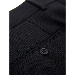 Black Polyester Dress Pants