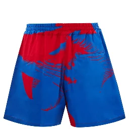 Multicolor Viscose Shorts