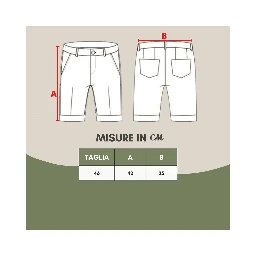 Multicolor Viscose Shorts