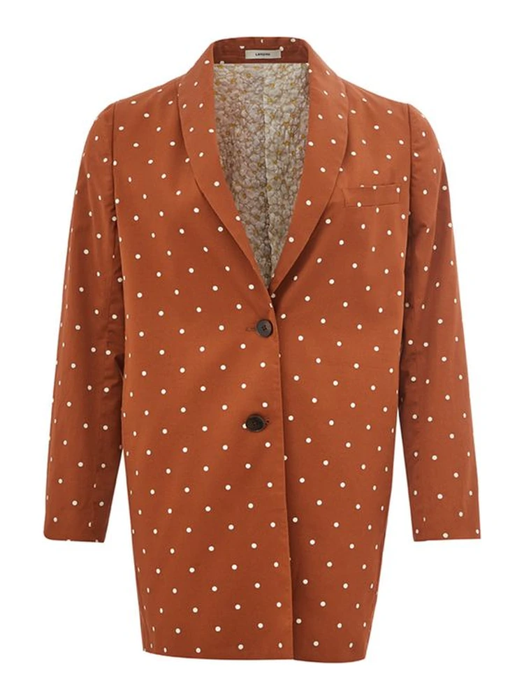 Brown Cotton Trench Coat