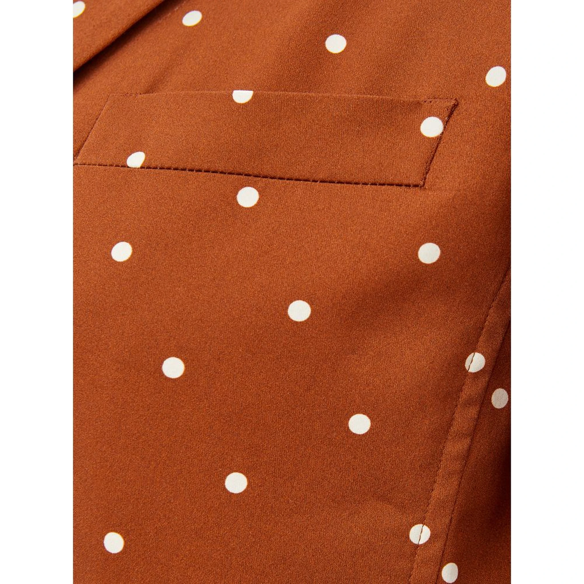 Brown Cotton Trench Coat