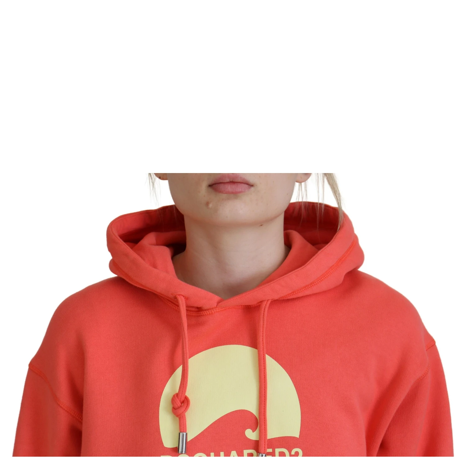 Pink Logo Print Cotton Hoodie Sweatshirt Sweater