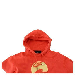 Pink Logo Print Cotton Hoodie Sweatshirt Sweater