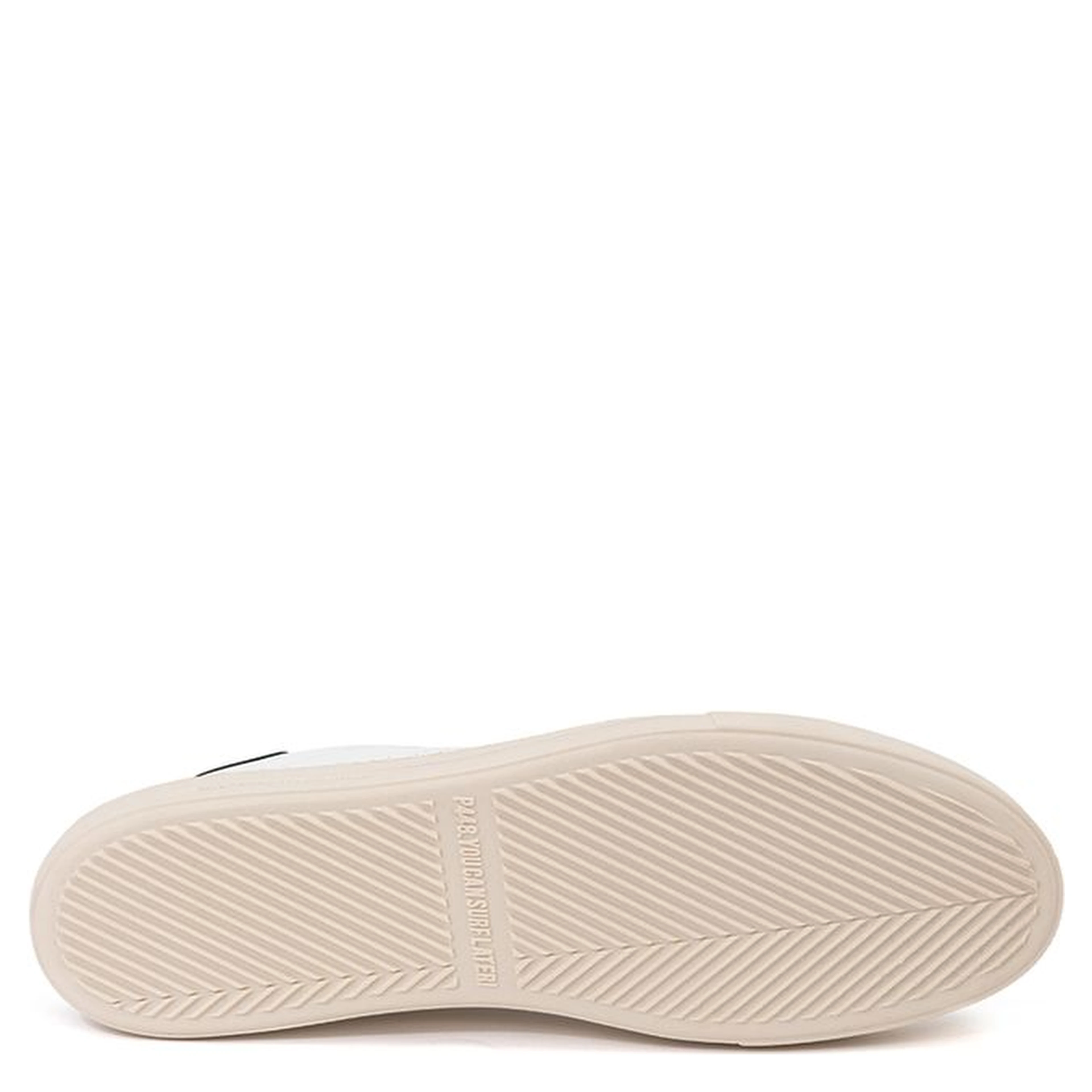 White Leather Athletic Sneakers