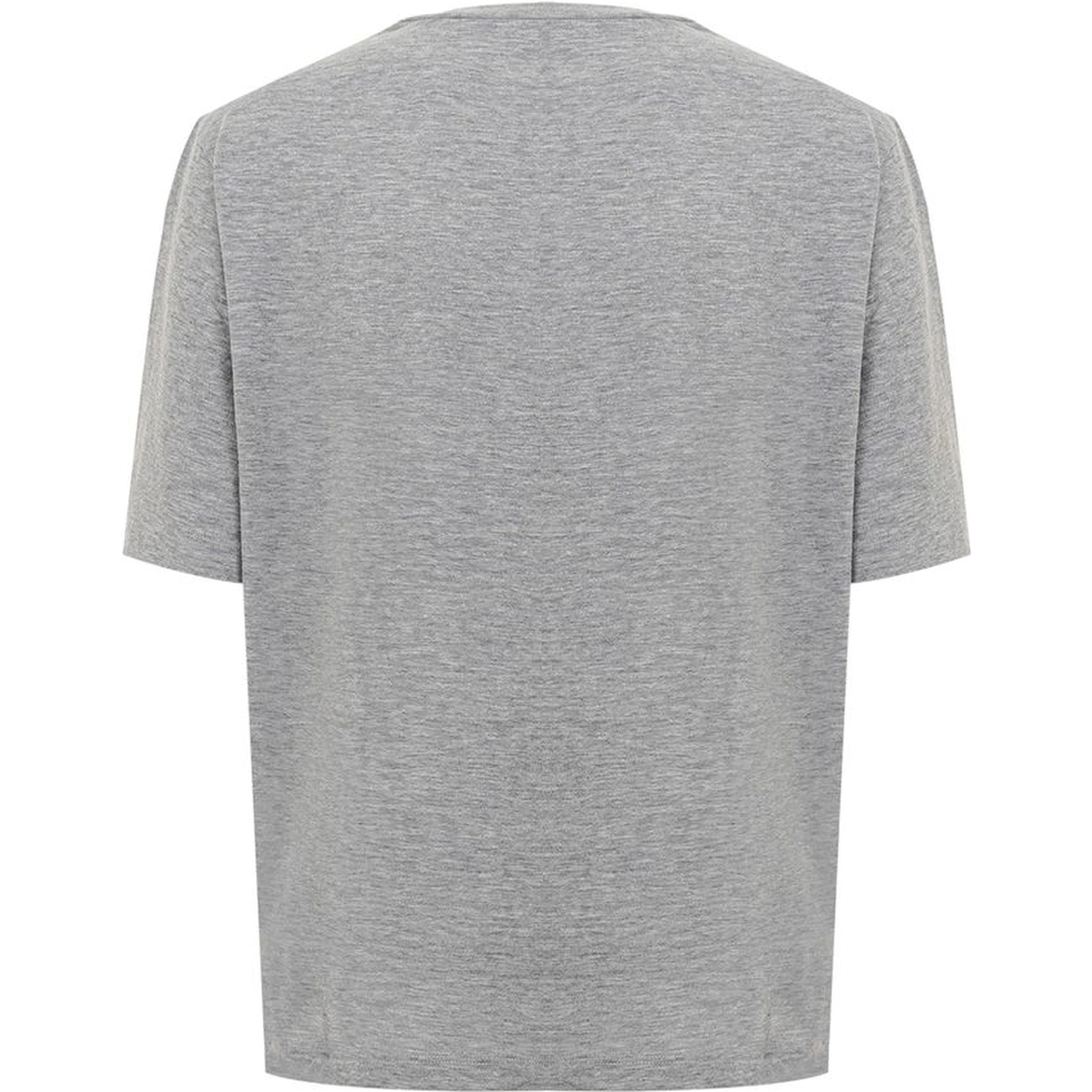 Gray Cotton T-Shirt