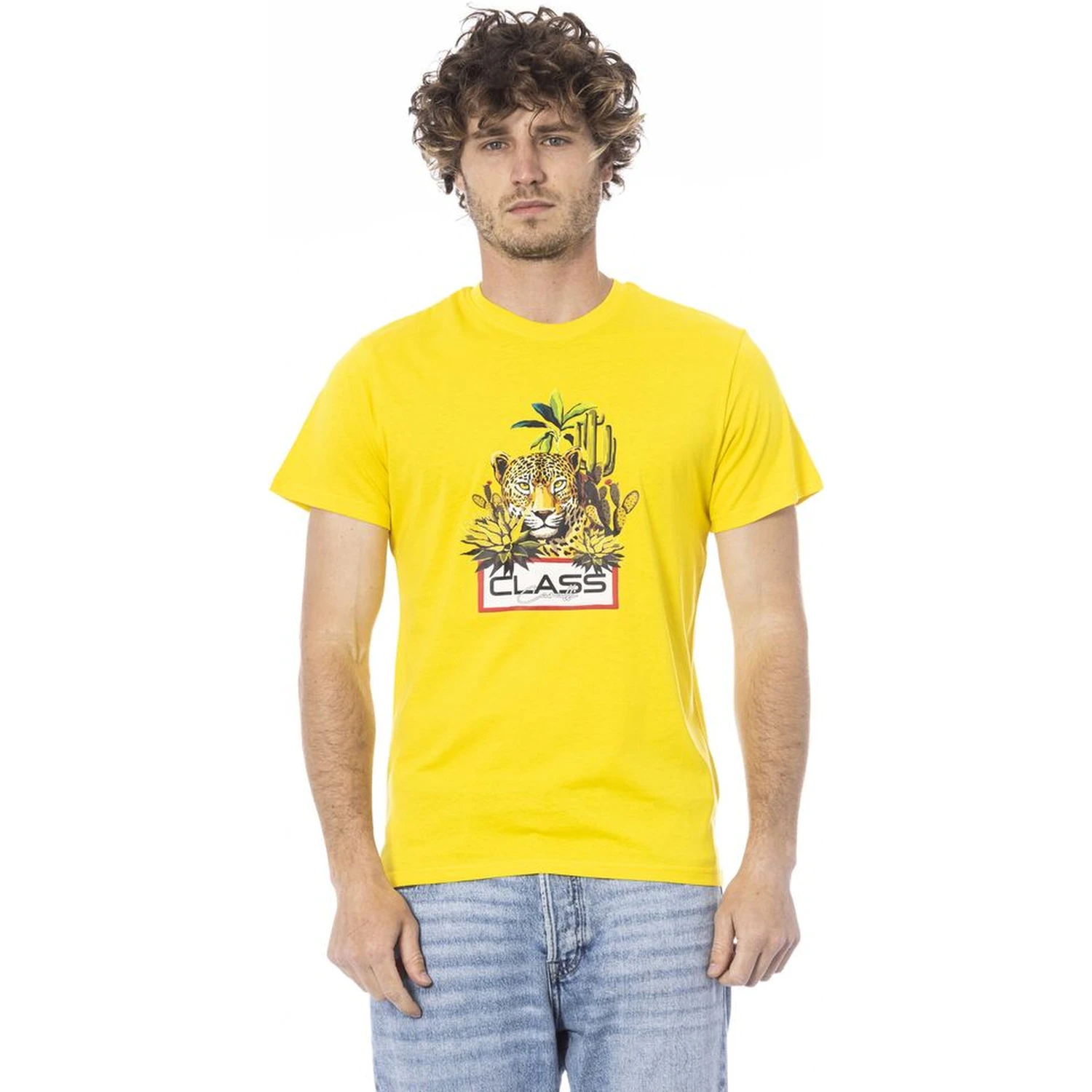 Yellow Cotton T-Shirt