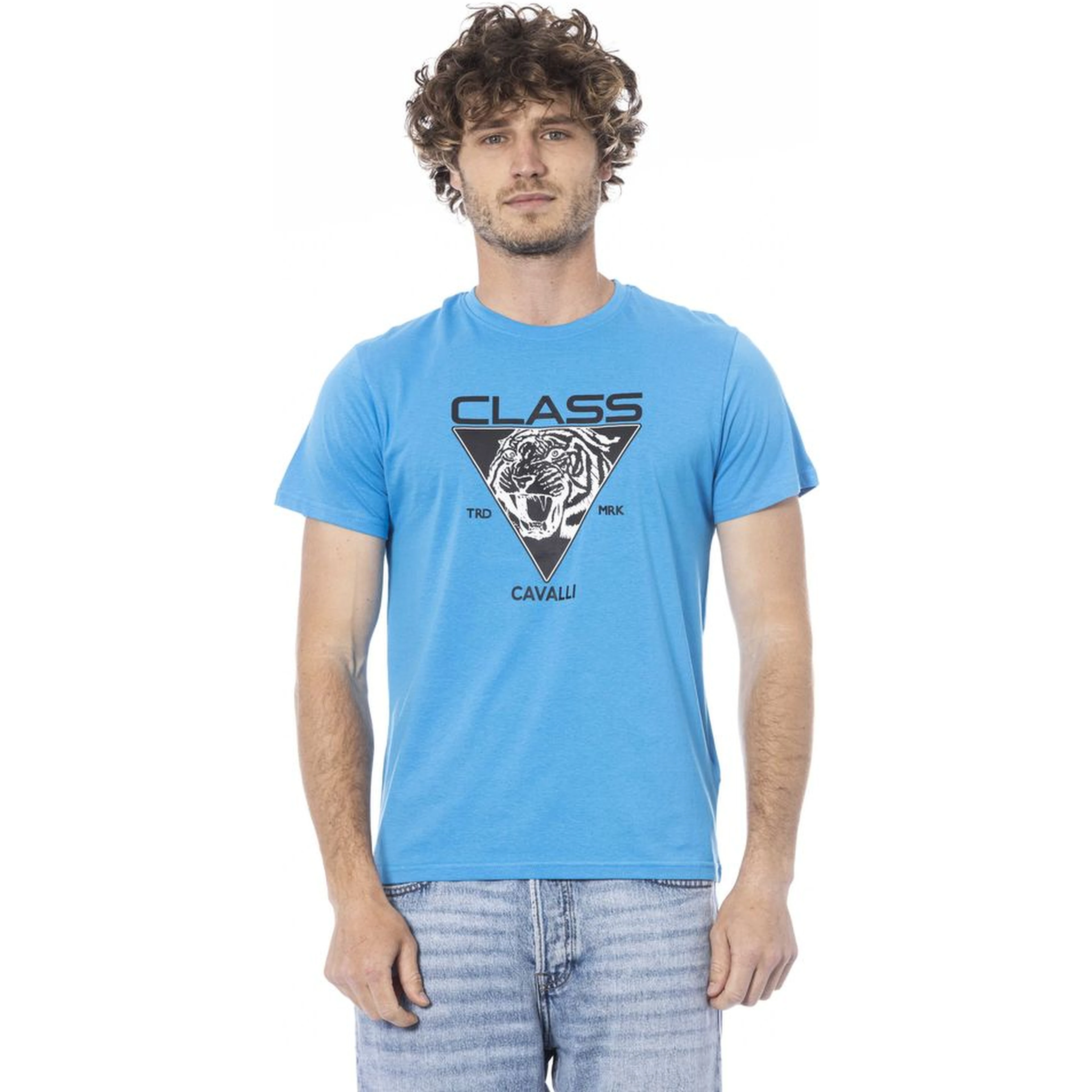 Light Blue Cotton T-Shirt
