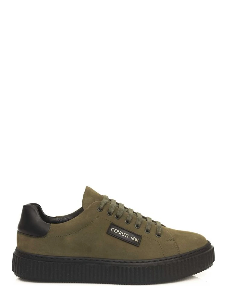 Green Cowhide Sneaker