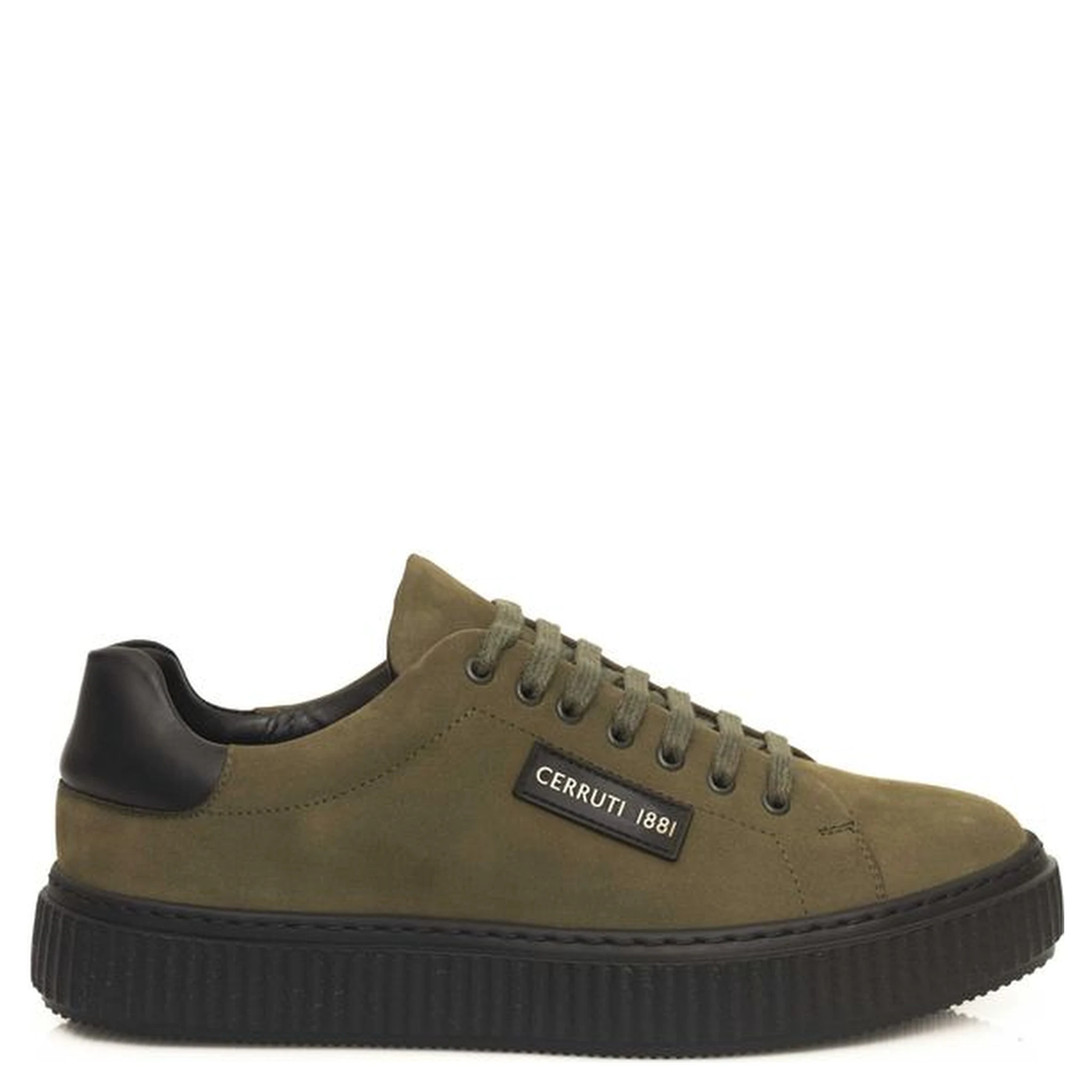 Green Cowhide Sneaker