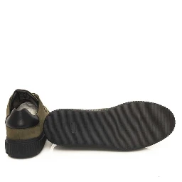 Green Cowhide Sneaker