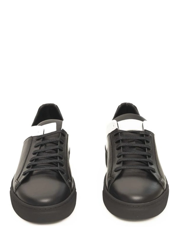 Black And White Cowhide Sneaker alternative