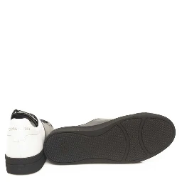 Black And White Cowhide Sneaker