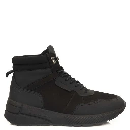 Black Cowhide Sneaker