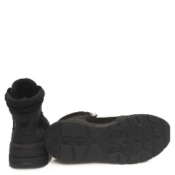 Black Cowhide Sneaker