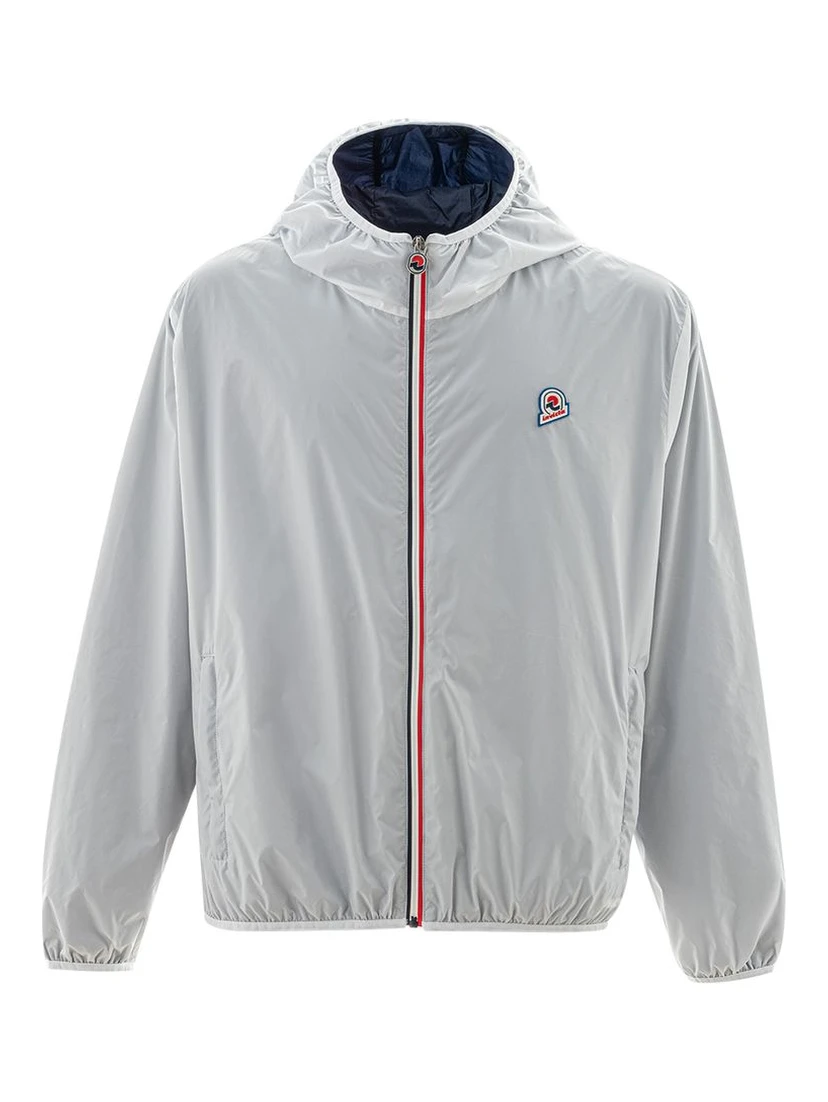 Gray Polyamide Shell Jacket