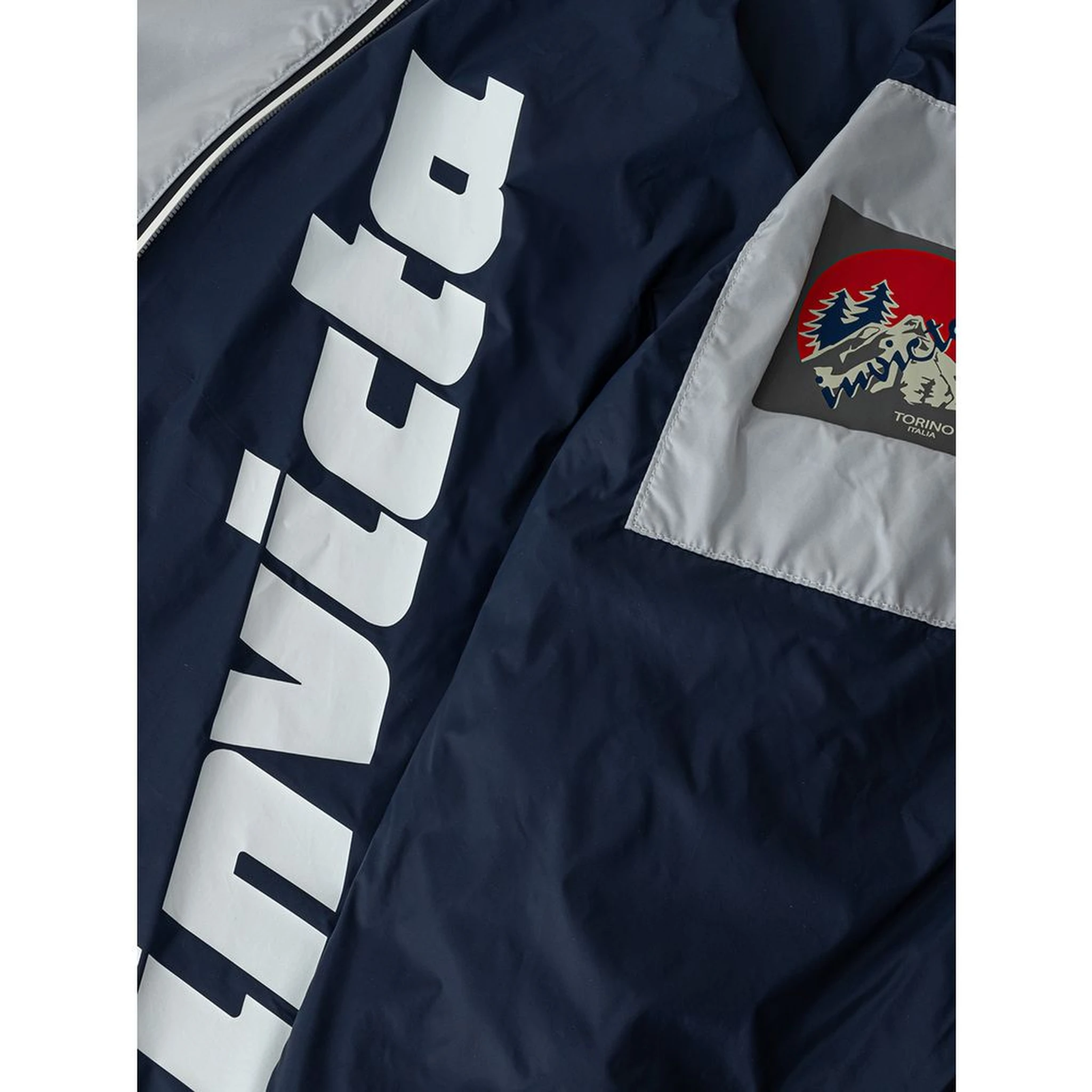 Gray Polyamide Shell Jacket