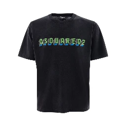 Black Cotton T-Shirt