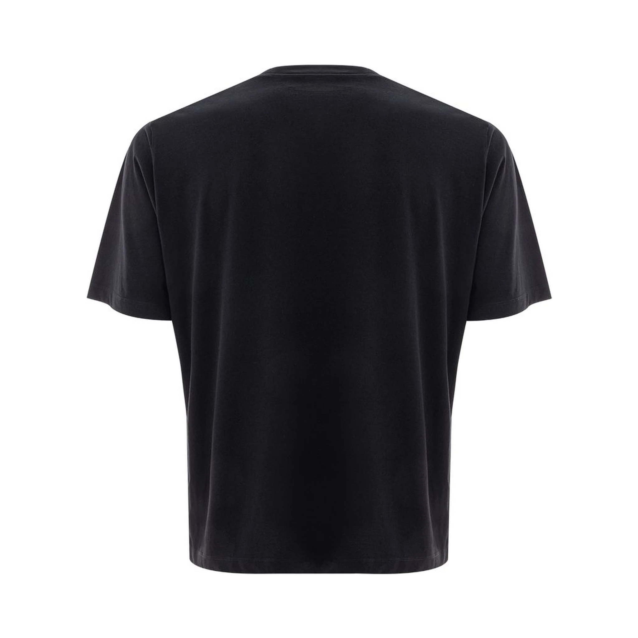 Black Cotton T-Shirt