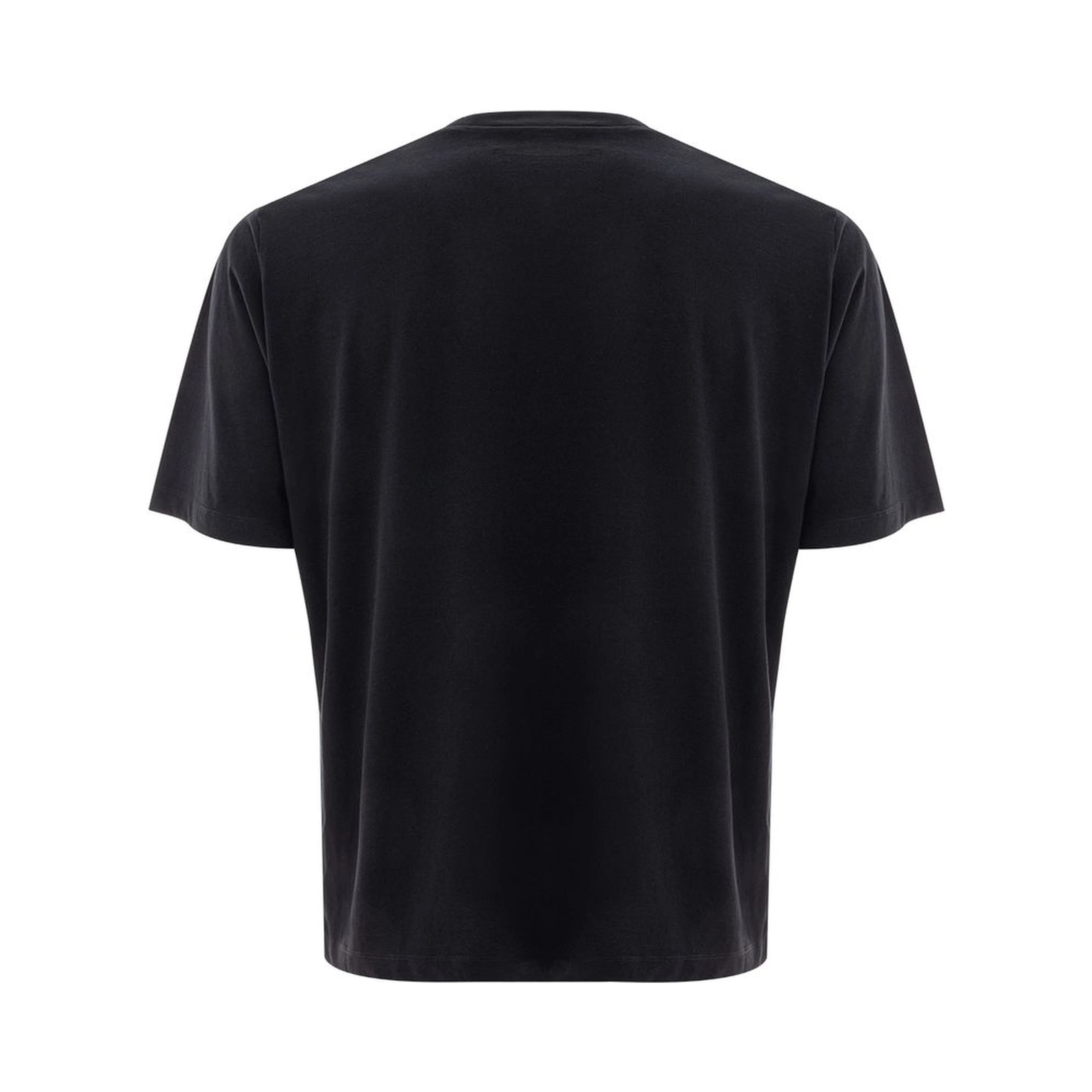 Black Cotton T-Shirt