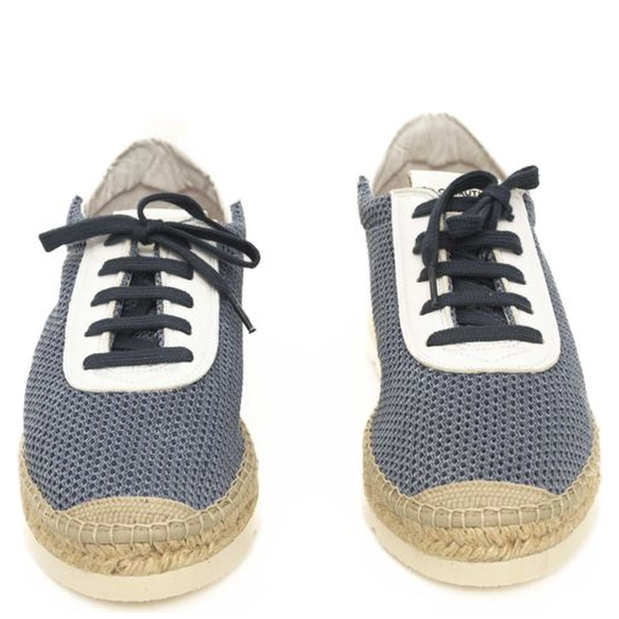 Blue Polyester Sneaker