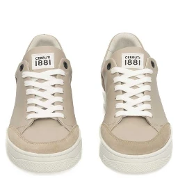 Beige Cowhide Sneaker