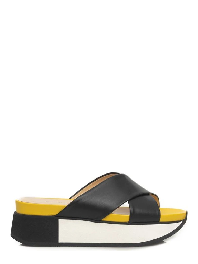 Black Calfskin Sandal
