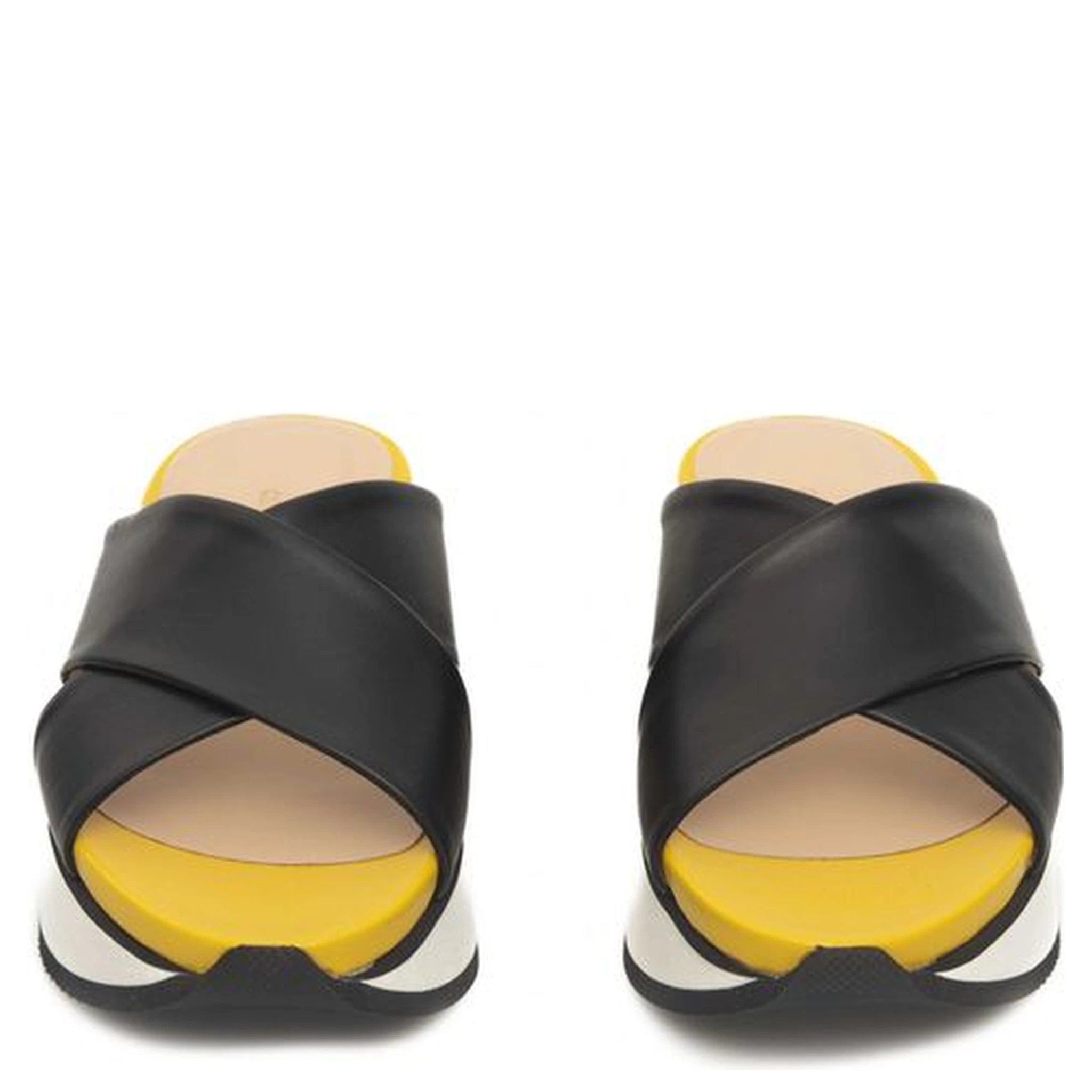 Black Calfskin Sandal