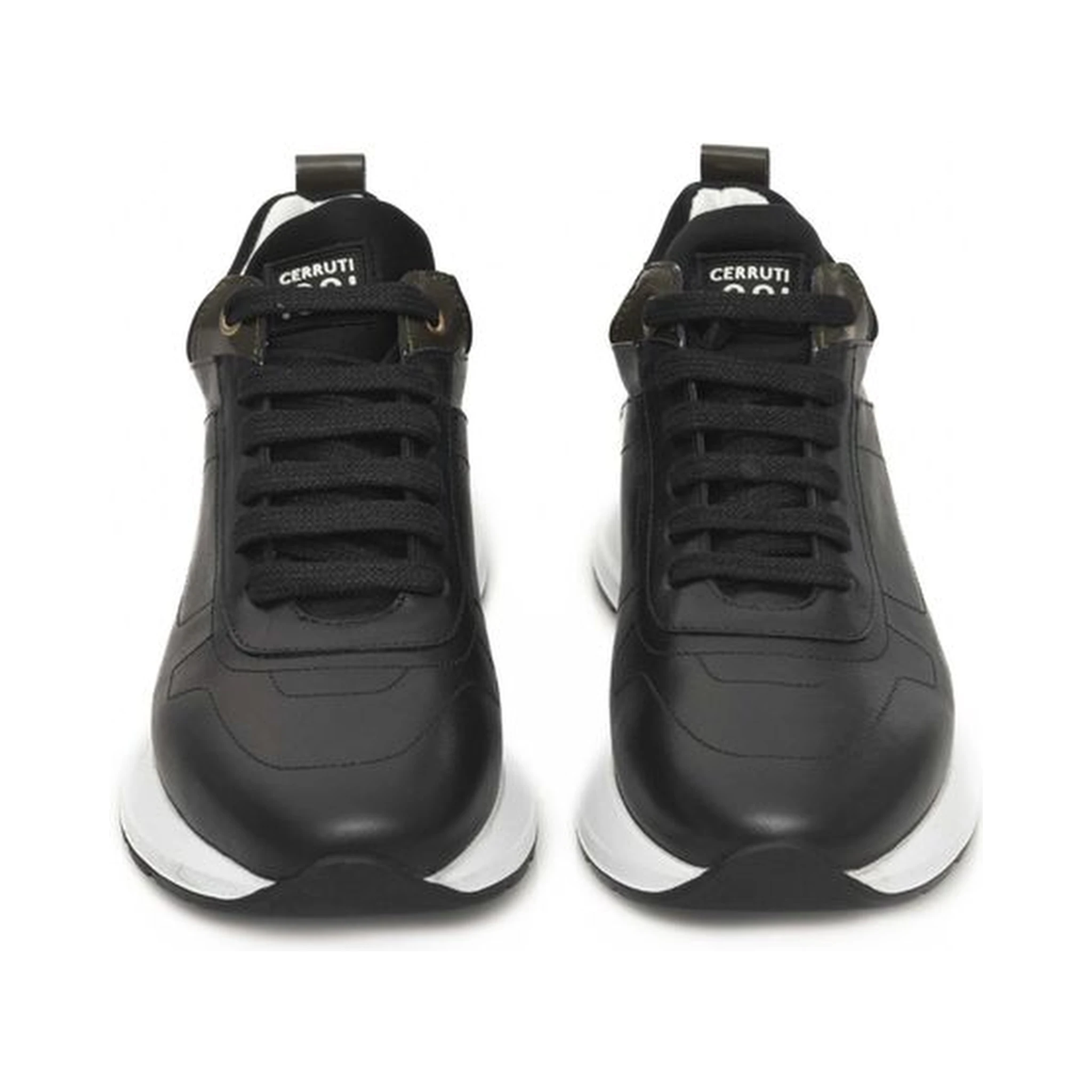 Black Cowhide Sneaker