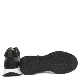 Black Cowhide Sneaker