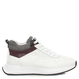 White Cowhide Sneaker