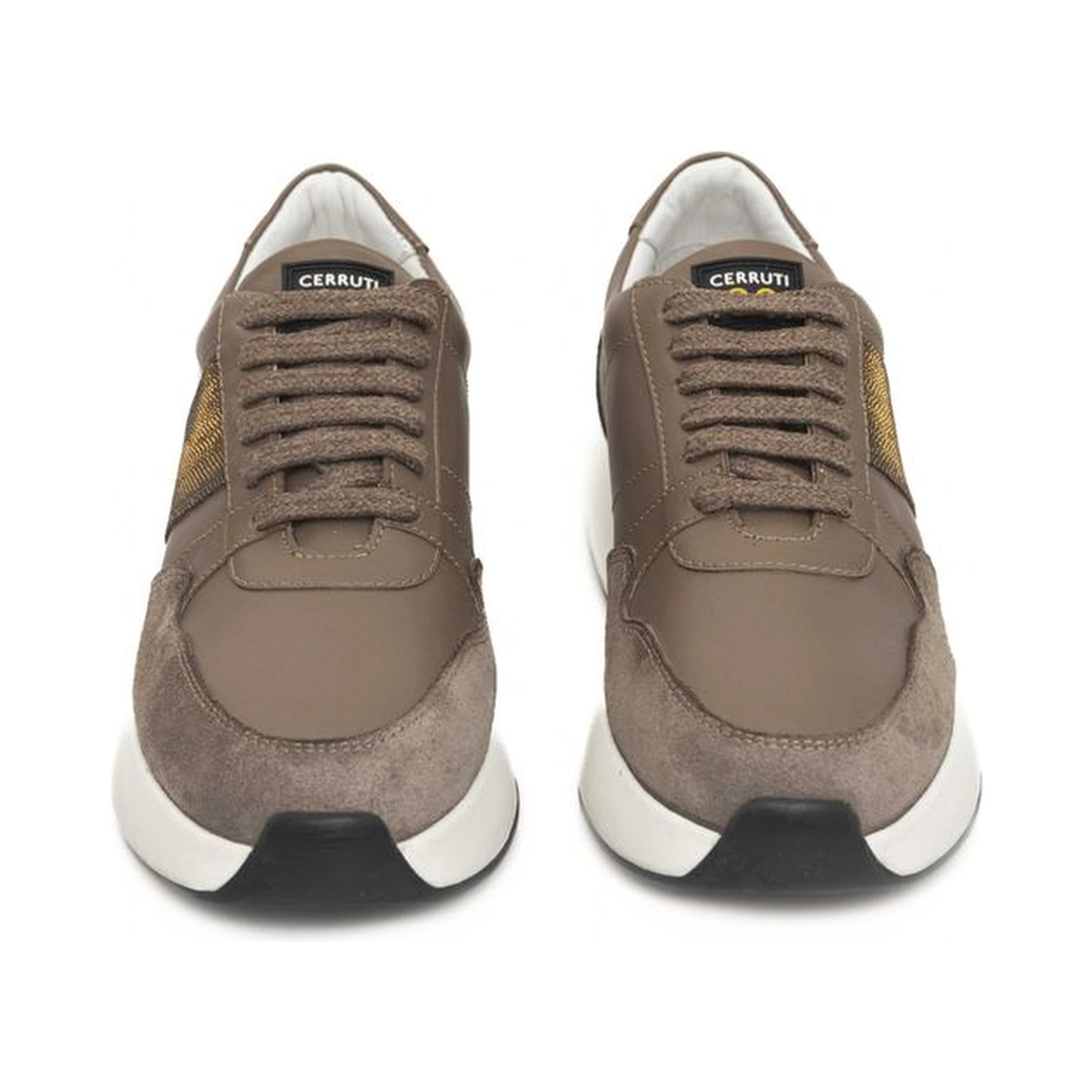Beige Cowhide Sneaker