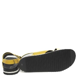 Yellow Calfskin Sandal